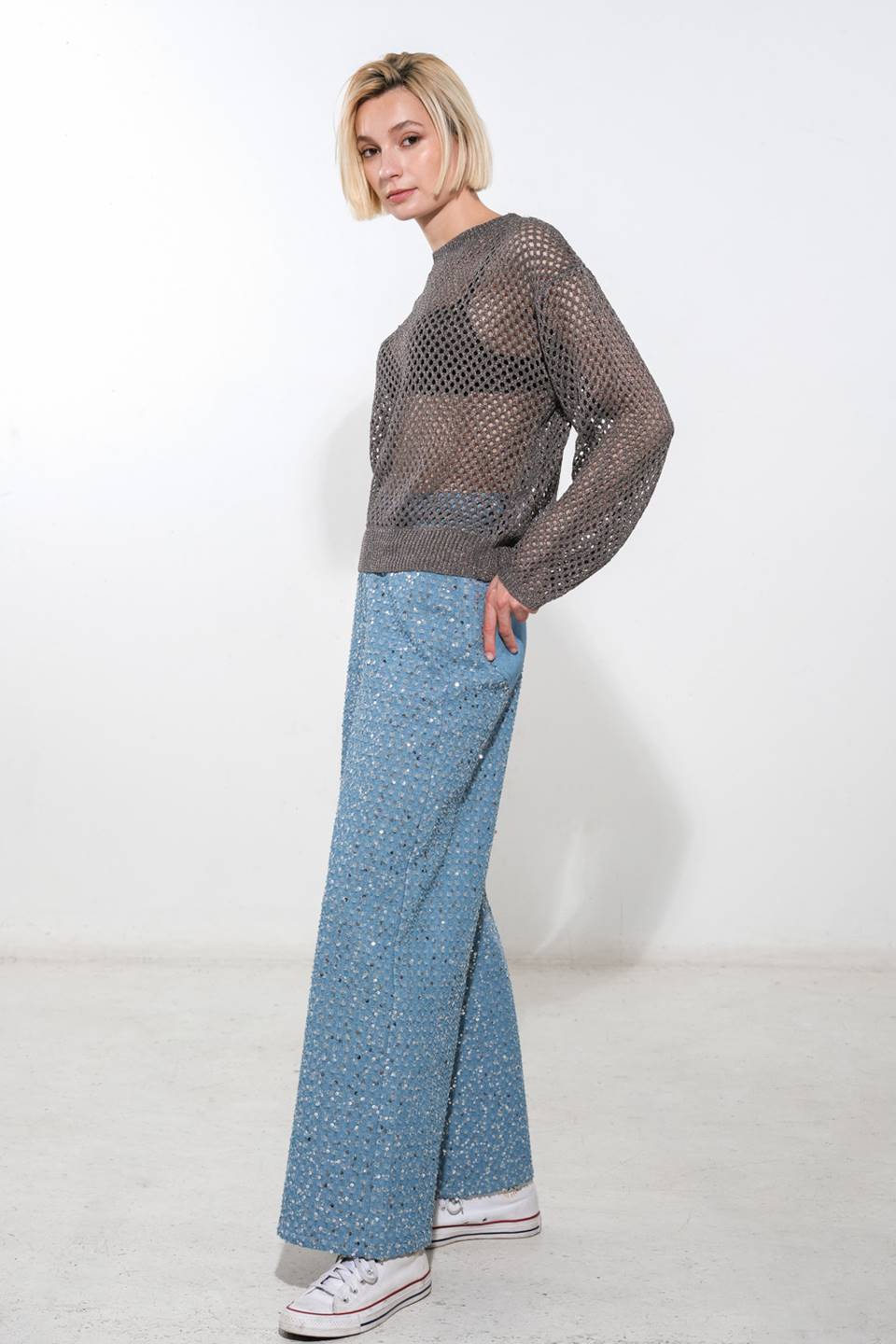 SUNSET SORBET KNIT TOP Flying Tomato